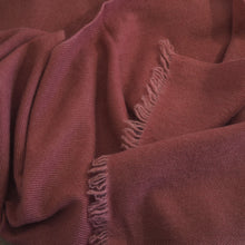 Load image into Gallery viewer, Double weave cashmere fair trade scarf from Nepal.
